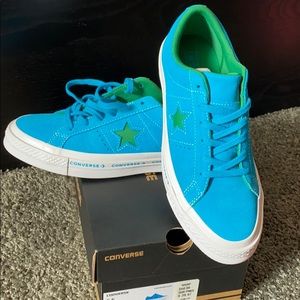 Converse one star ox suede sneakers